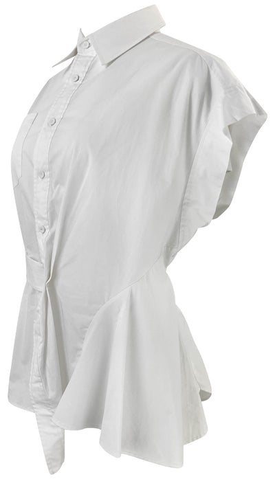 Aknvas Stella Blouse in White - Discounts on Aknvas at UAL