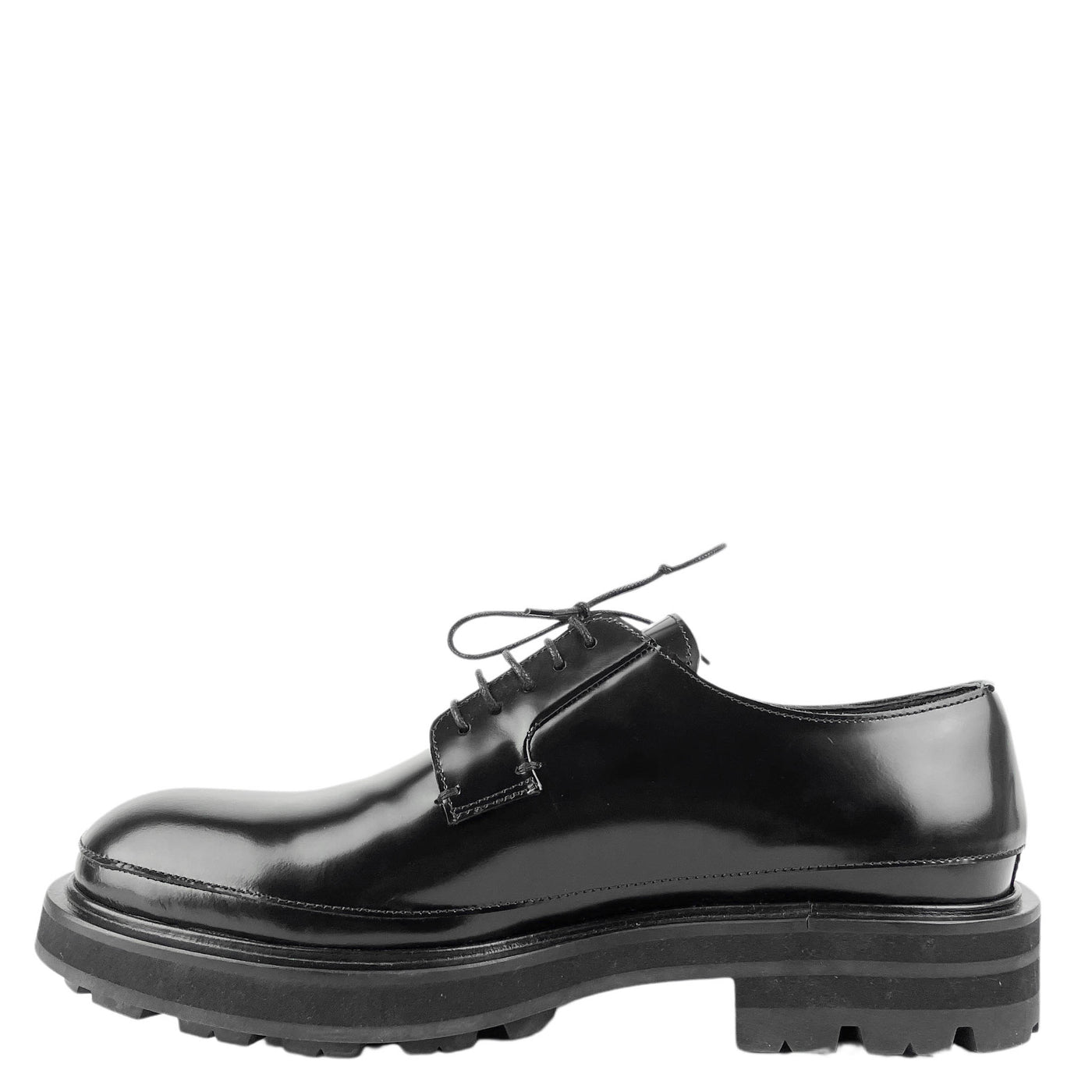 Alexander McQueen Derby Shoes in Black - Discounts on Alexander McQueen at UAL