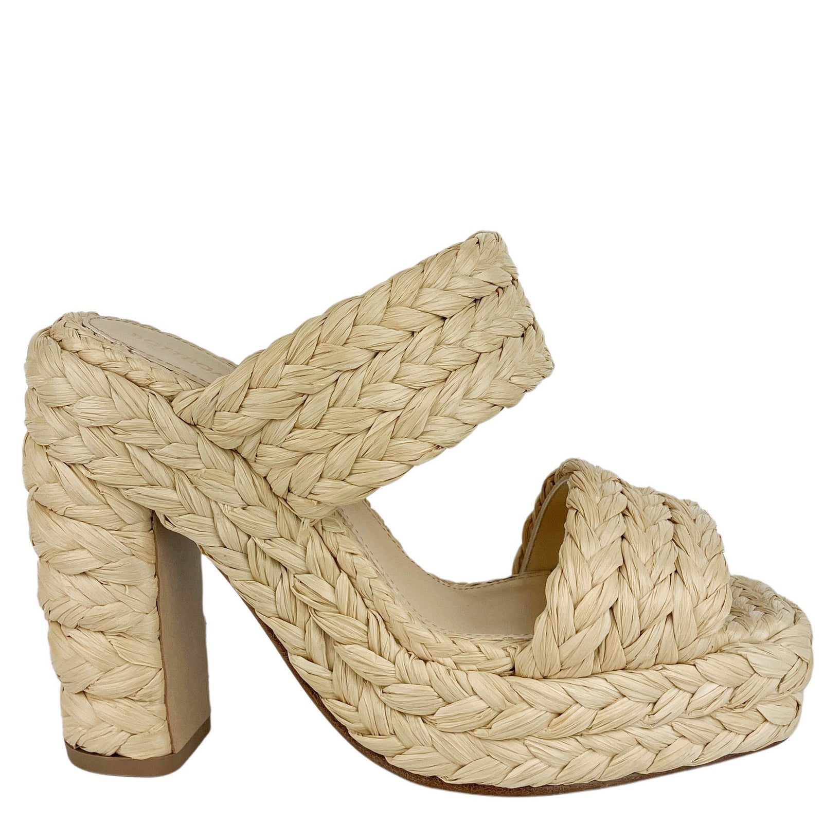 Bottega Veneta Canalazzo Sandals in Cane Sugar - Discounts on Bottega Veneta at UAL