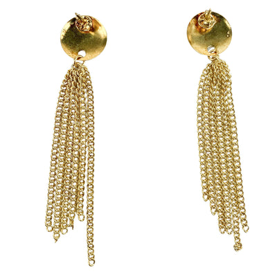 Betty Carré Chain Fringe Earrings in Brushed Gold - Discounts on Betty Carre at UAL