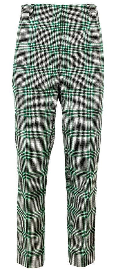 Dorothee Schumacher Modern Heritage Pants in Green/Black - Discounts on Dorothee Schumacher at UAL