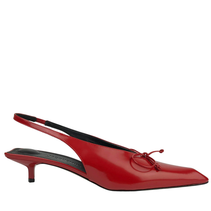 Jacquemus Les Slingbacks in Red - Discounts on Jacquemus at UAL