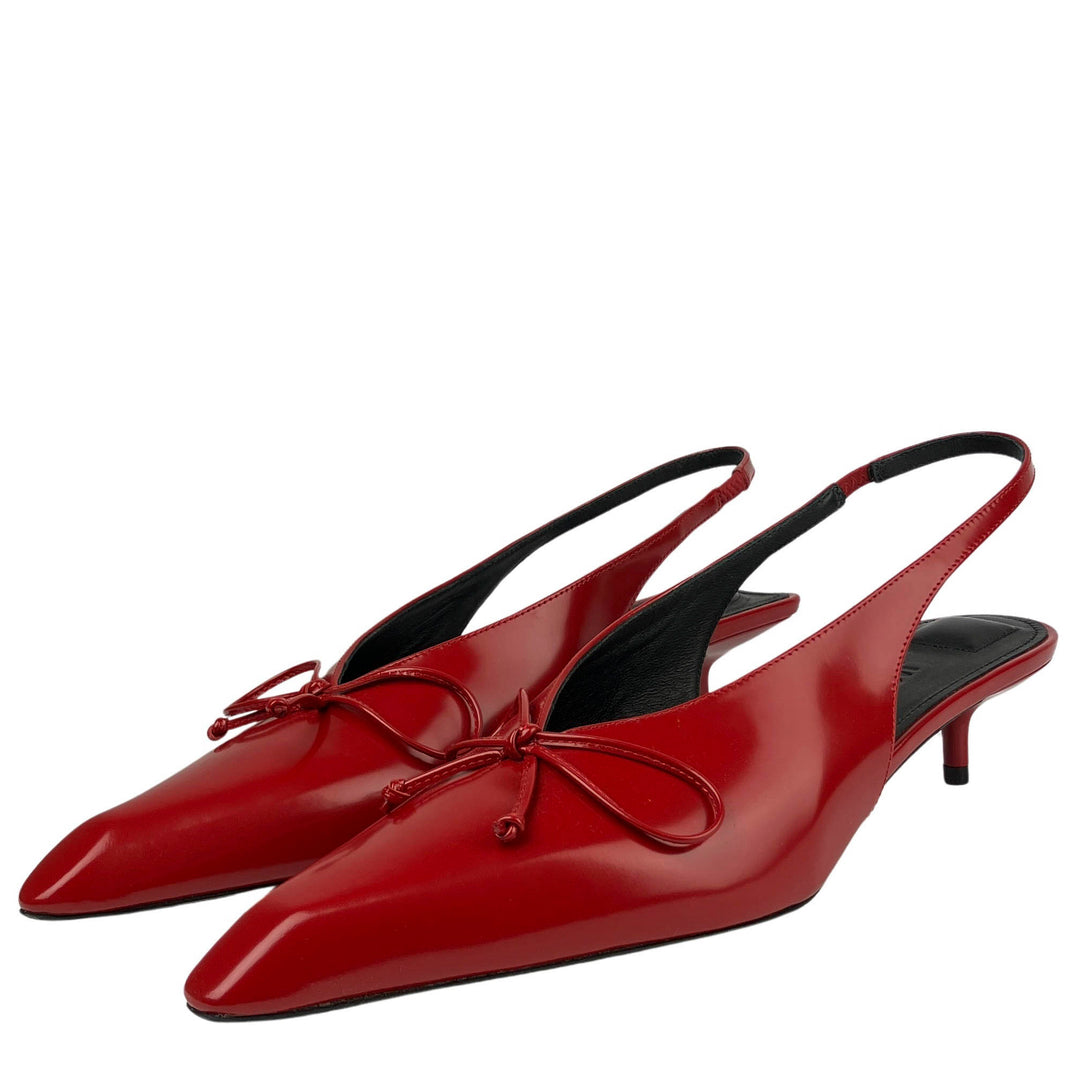 Jacquemus Les Slingbacks in Red - Discounts on Jacquemus at UAL
