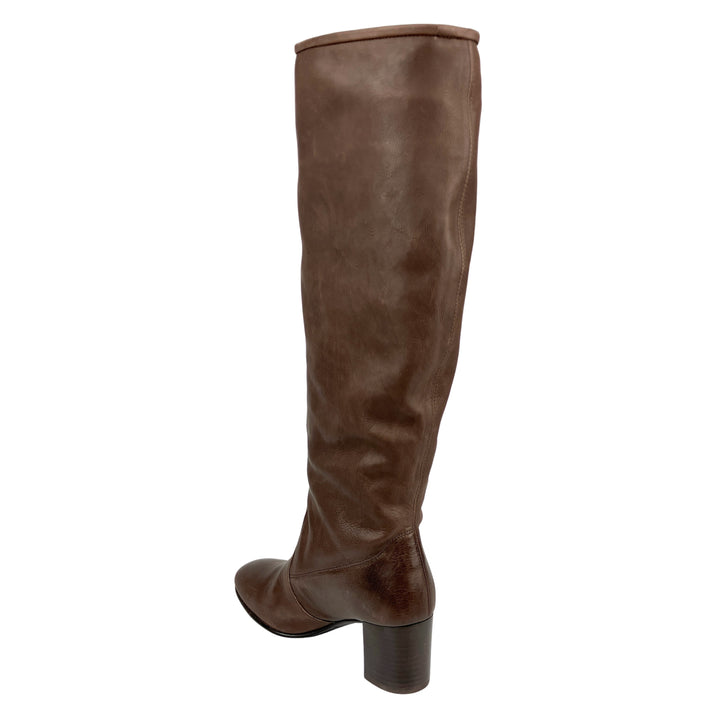 Pedro García Xantia Leather Boots in Brown Clarabelle - Discounts on Pedro García at UAL