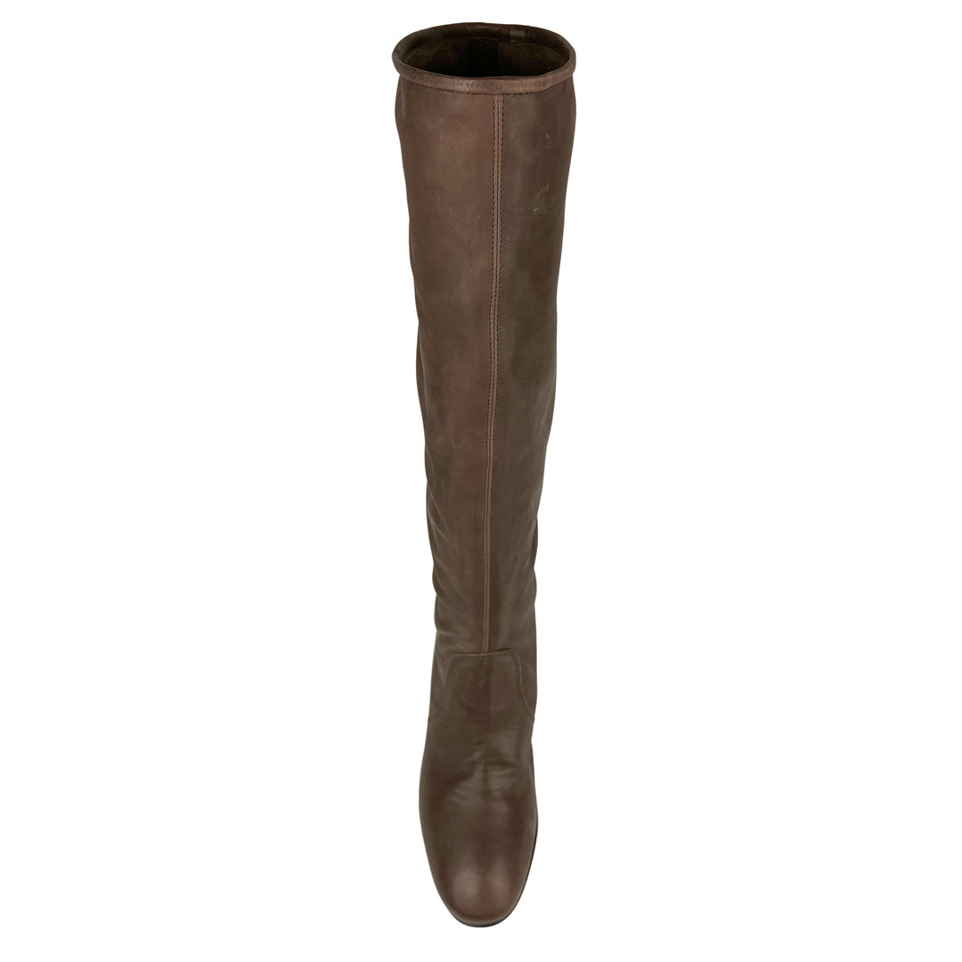 Pedro García Xantia Leather Boots in Brown Clarabelle - Discounts on Pedro García at UAL