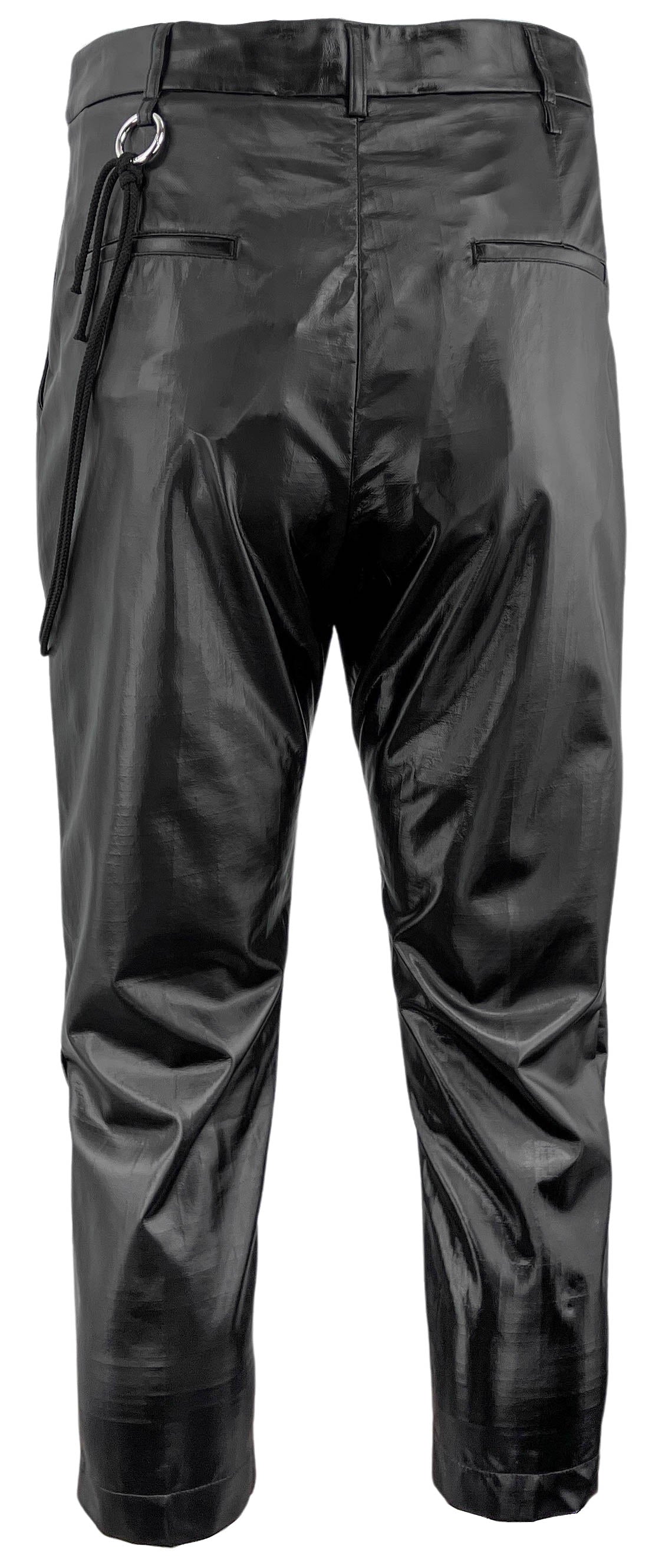 Song For The Mute Pleated Tapered Pant in Black - Discounts on Song For The Mute at UAL