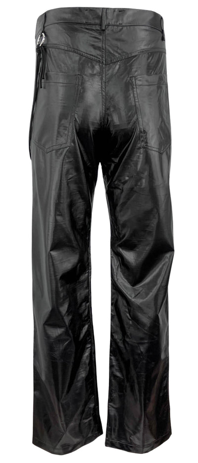 Song For The Mute Long Work Pant in Black - Discounts on Song For The Mute at UAL