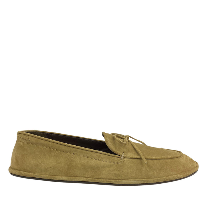 Emme Parsons Parker Suede Loafers in Taupe - Discounts on Emme Parsons at UAL