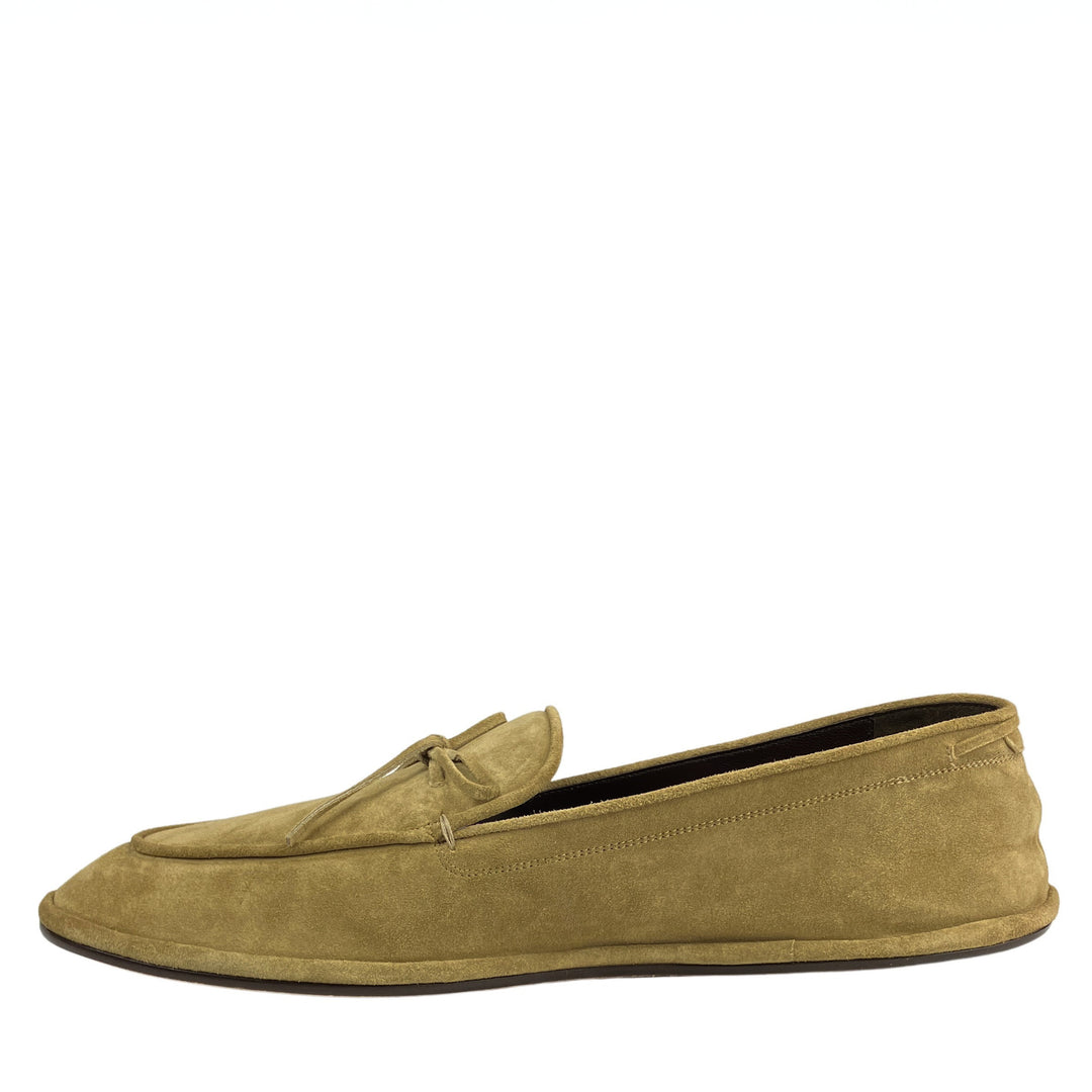 Emme Parsons Parker Suede Loafers in Taupe - Discounts on Emme Parsons at UAL