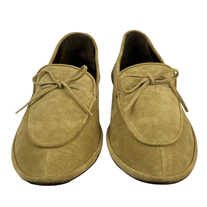 Emme Parsons Parker Suede Loafers in Taupe - Discounts on Emme Parsons at UAL