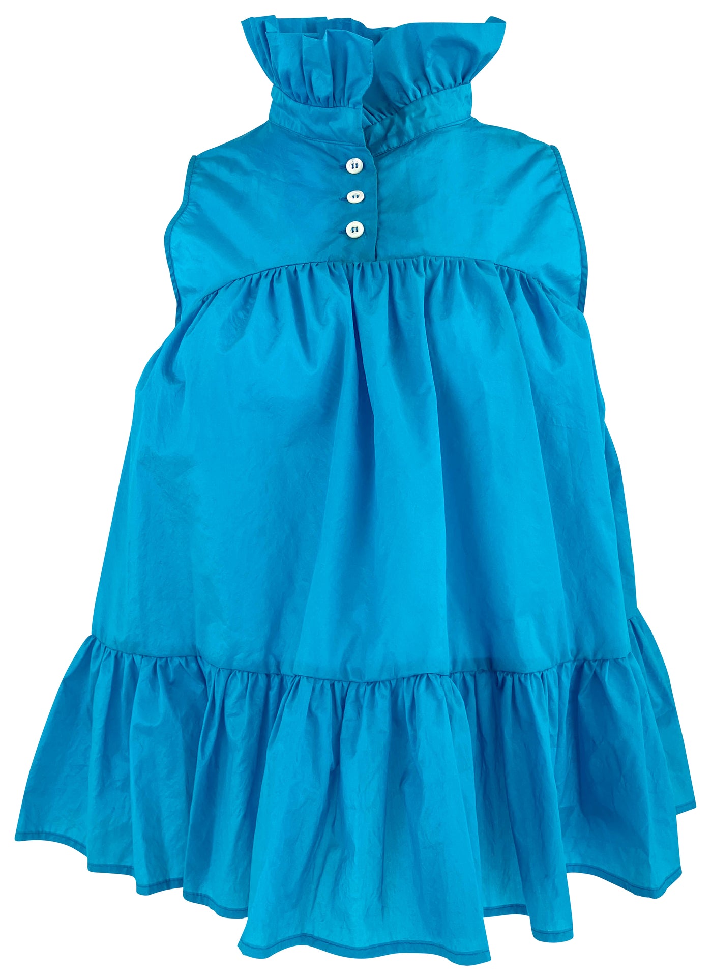 AVN Babydoll Blouse in Cyan - Discounts on AVN at UAL