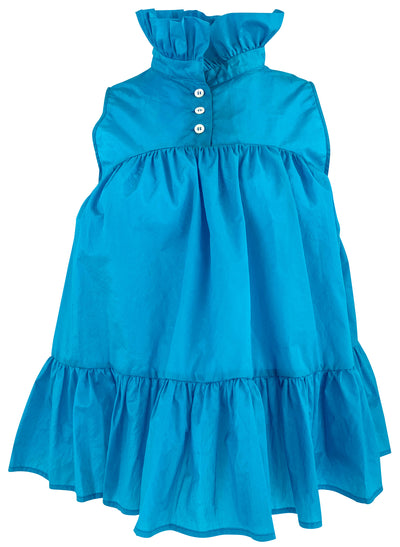 AVN Babydoll Blouse in Cyan - Discounts on AVN at UAL