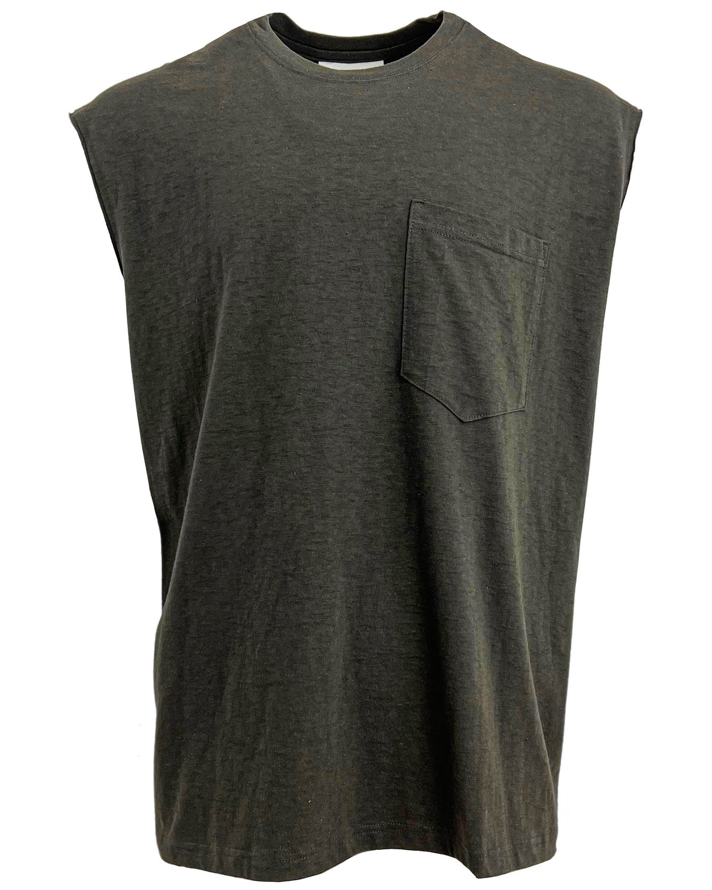 Song For The Mute Sleeveless Shirt in Root Brown - Discounts on Song For The Mute at UAL