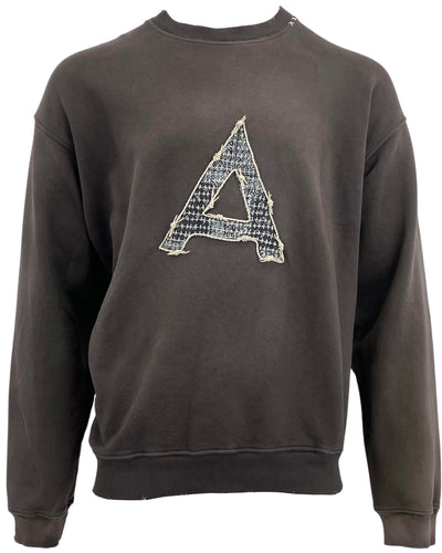 Alchemist Knotted A Sweatshirt in Plum Black - Discounts on Alchemist at UAL