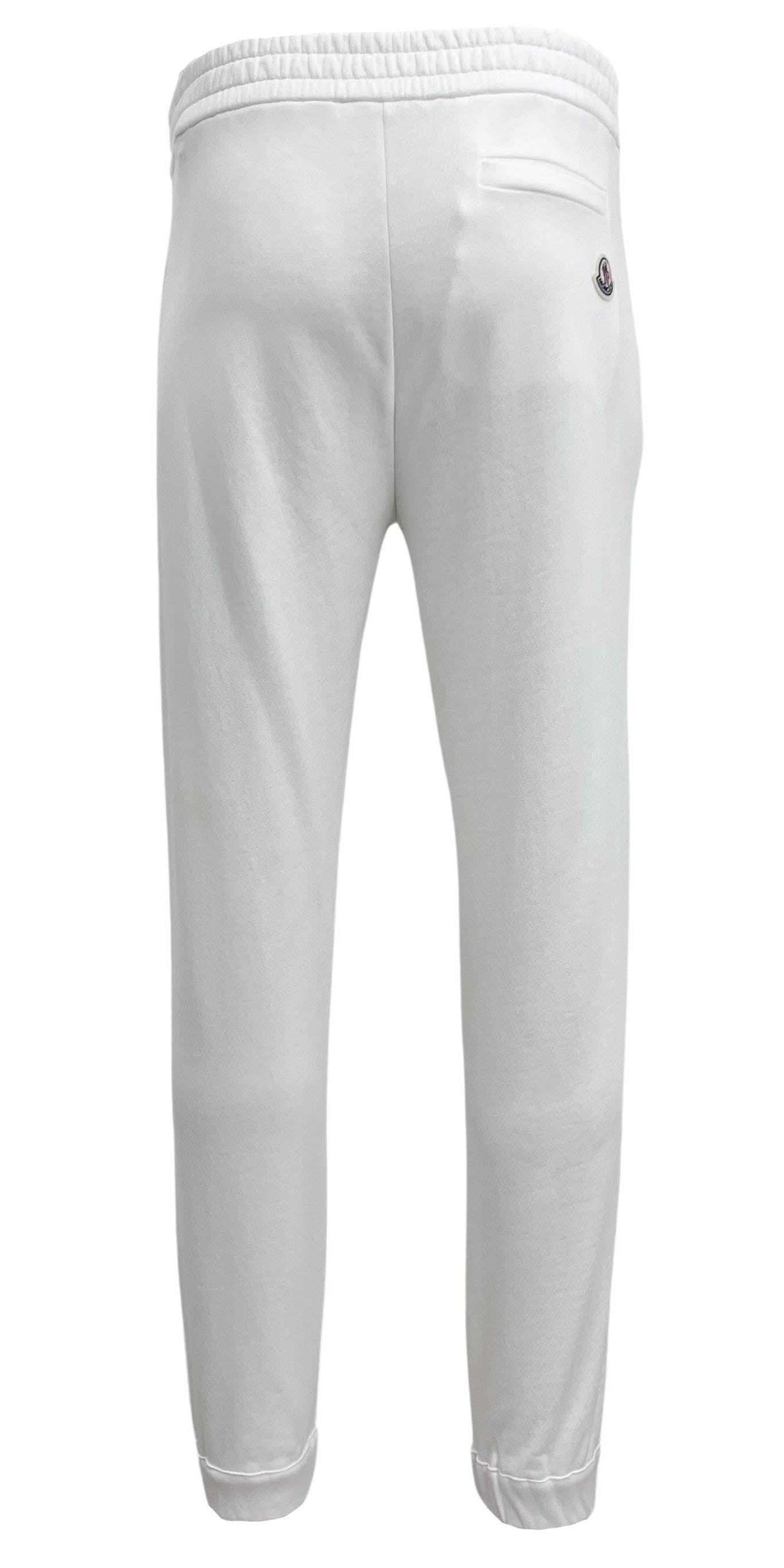 Moncler Sweatpants in White - Discounts on Moncler at UAL