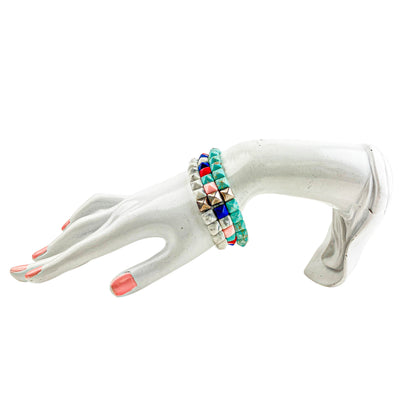 Isabel Marant Pyra Stripe Beaded Bracelet Set - Discounts on Isabel Marant at UAL