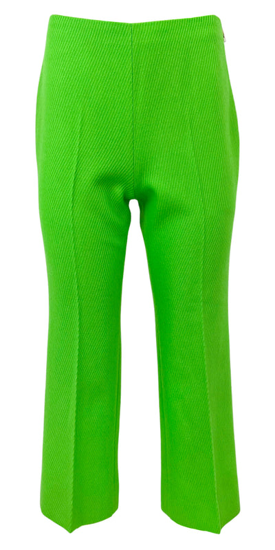 Gucci Cropped Trouser in Bright Green - Discounts on Gucci at UAL