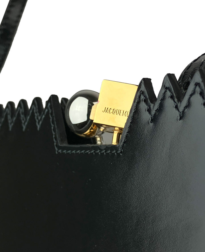 Jacquemus Le Salon Bag in Black - Discounts on Jacquemus at UAL