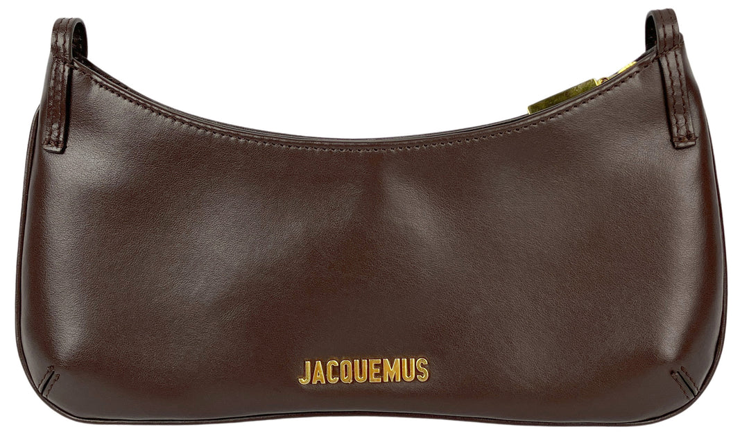 Jacquemus Le Bisou Mousqueton Bag in Dark Brown - Discounts on Jacquemus at UAL