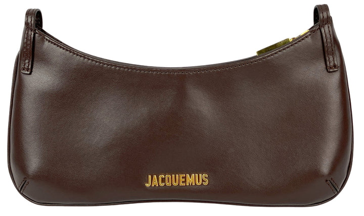 Jacquemus Le Bisou Mousqueton Bag in Dark Brown - Discounts on Jacquemus at UAL