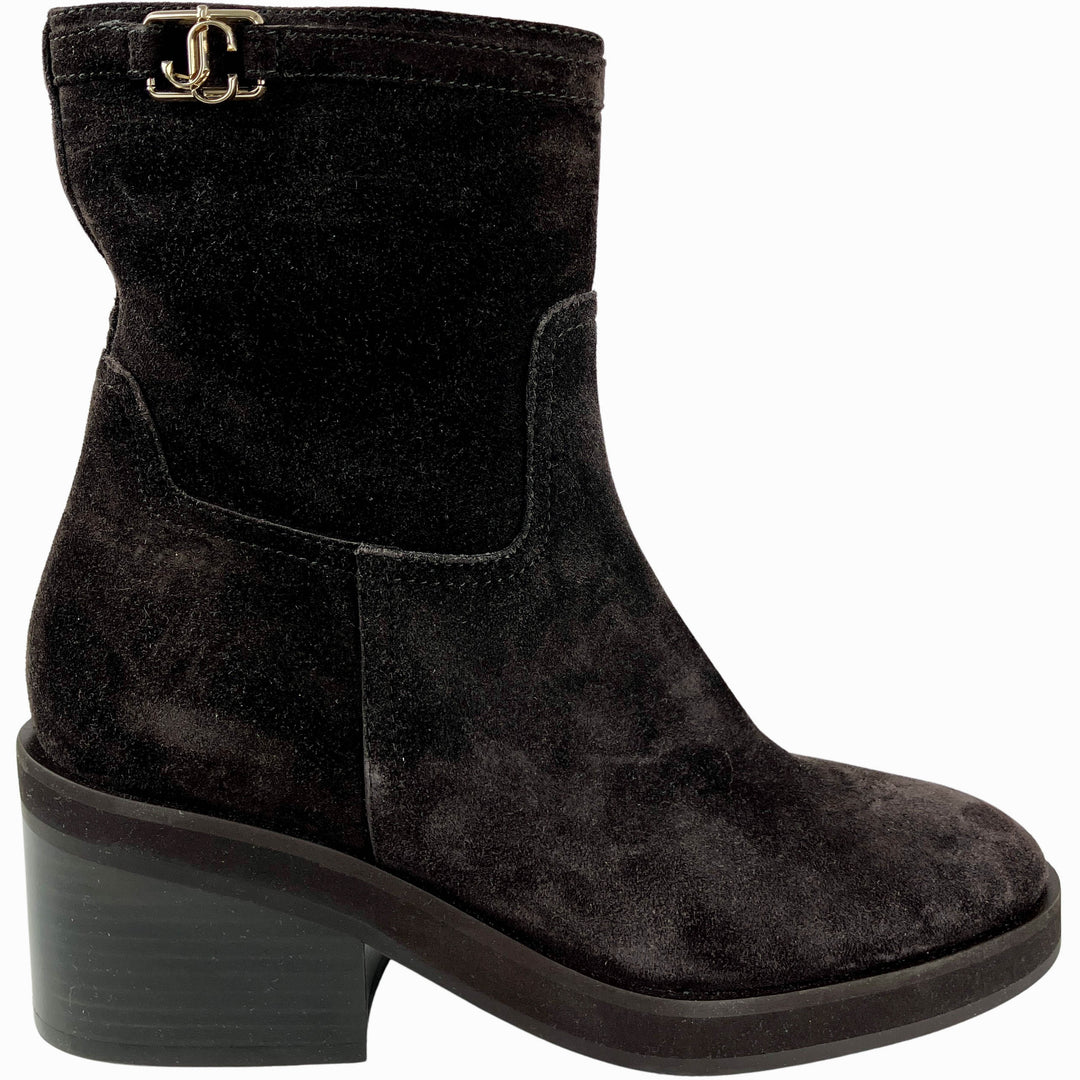 Jimmy Choo Yasmin Boots in Coffee - Discounts on Jimmy Choo at UAL