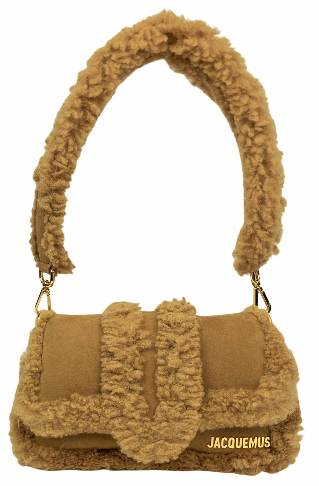 Jacquemus Le Petit Bambimou in Camel - Discounts on Jacquemus at UAL
