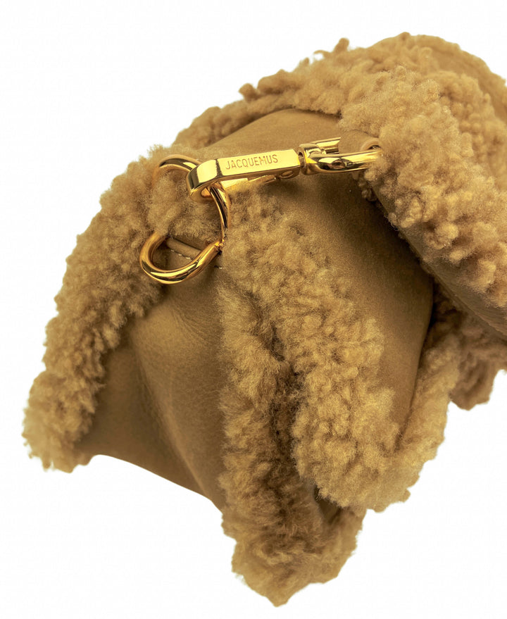 Jacquemus Le Petit Bambimou in Camel - Discounts on Jacquemus at UAL
