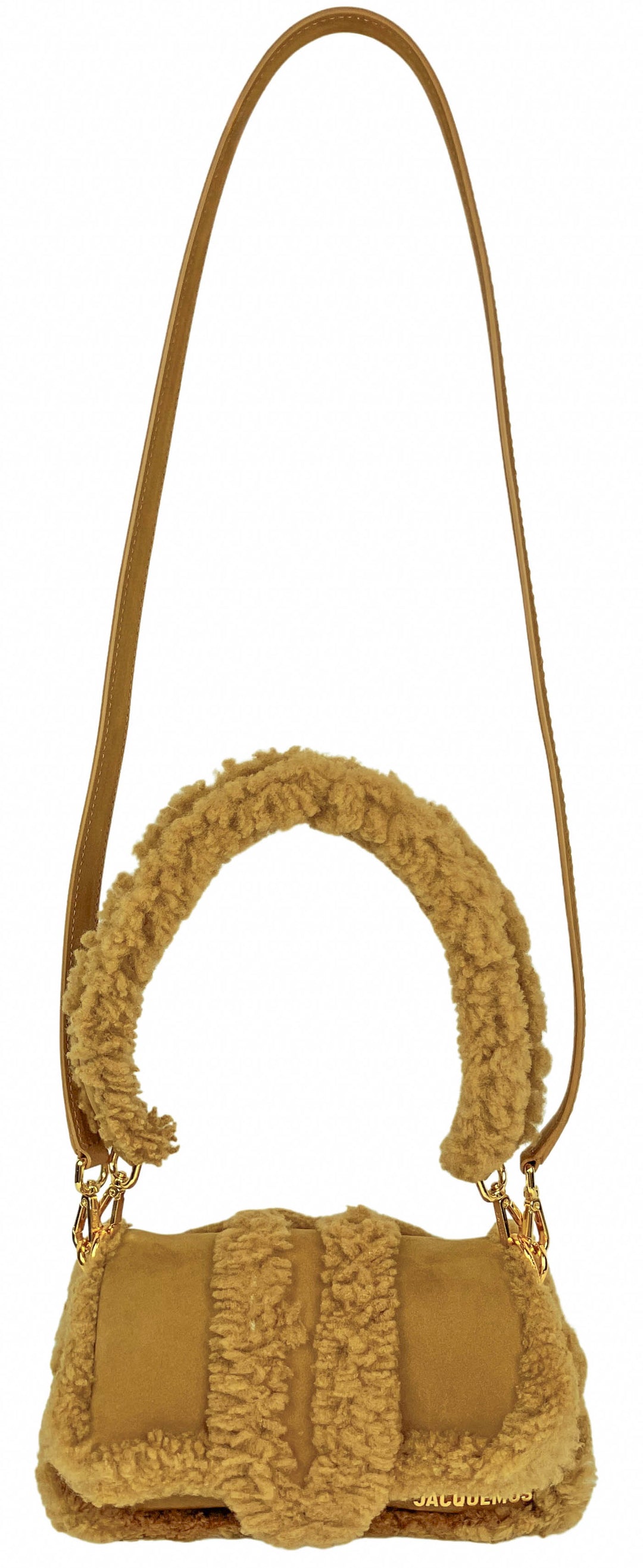Jacquemus Le Petit Bambimou in Camel - Discounts on Jacquemus at UAL