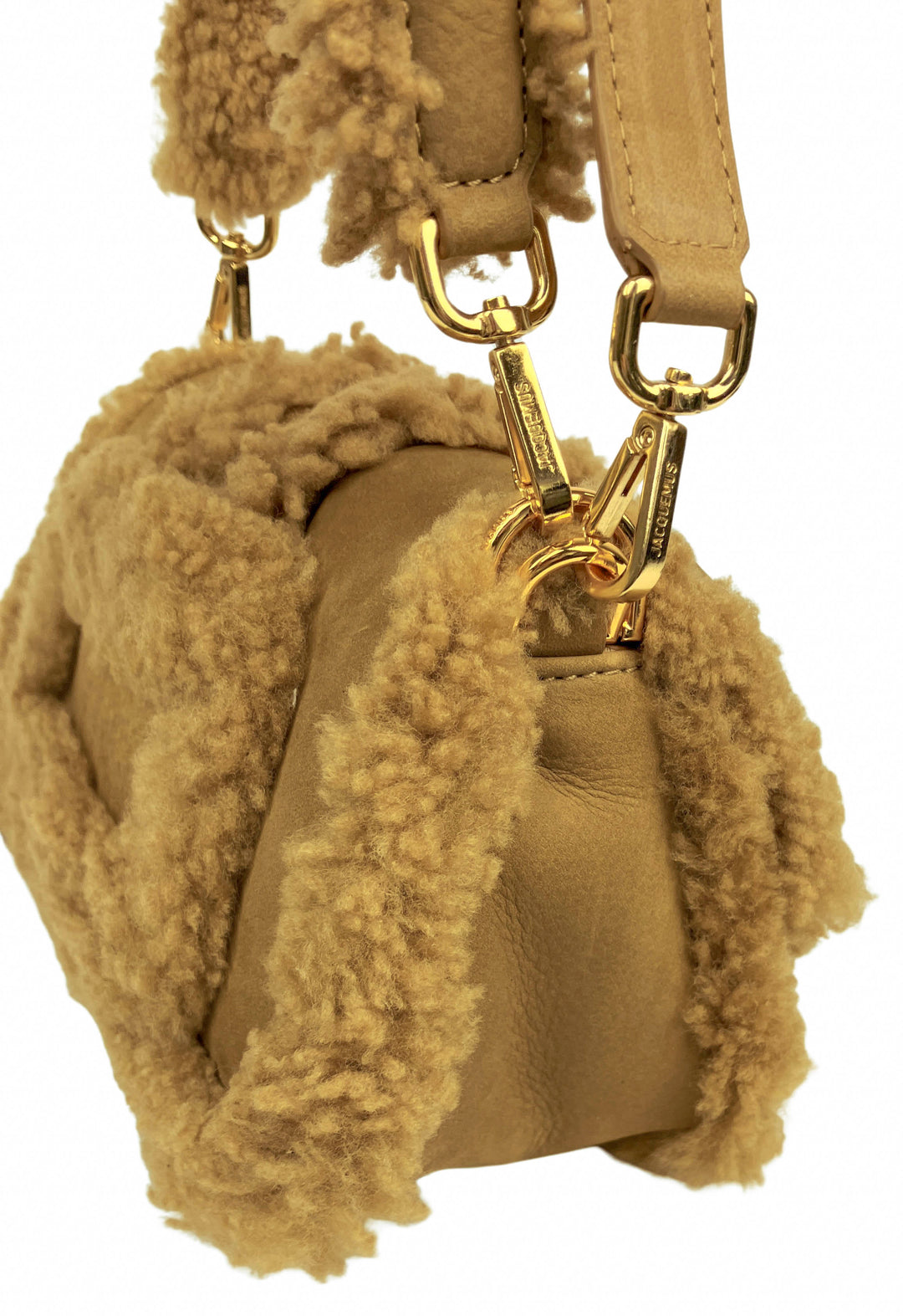 Jacquemus Le Petit Bambimou in Camel - Discounts on Jacquemus at UAL