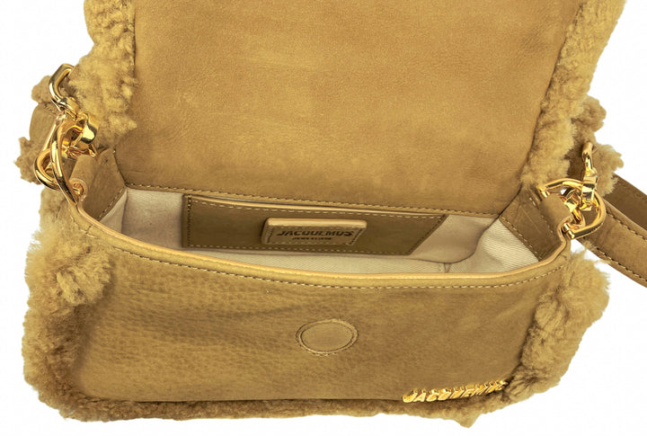 Jacquemus Le Petit Bambimou in Camel - Discounts on Jacquemus at UAL